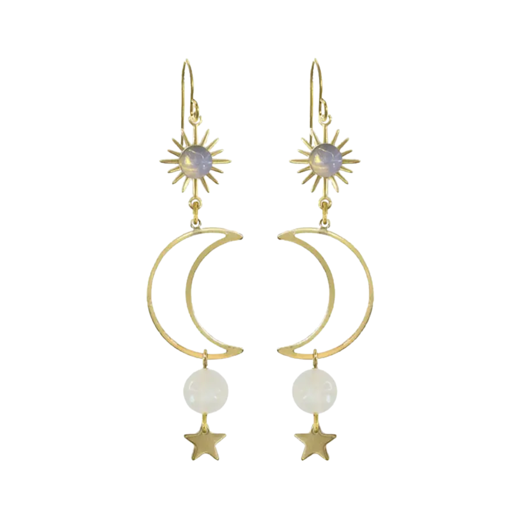 Moonstone Skies Earrings
