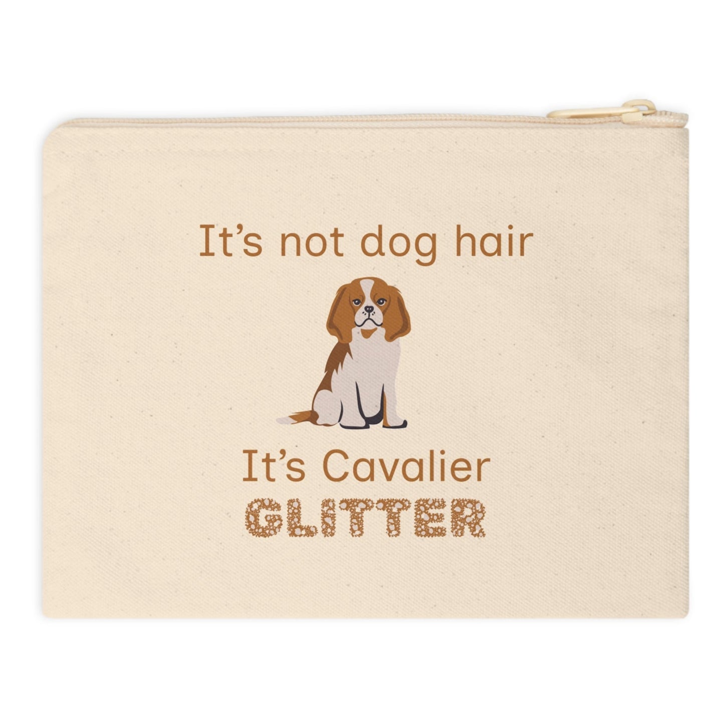 Zipper Pouch-Cavalier Glitter