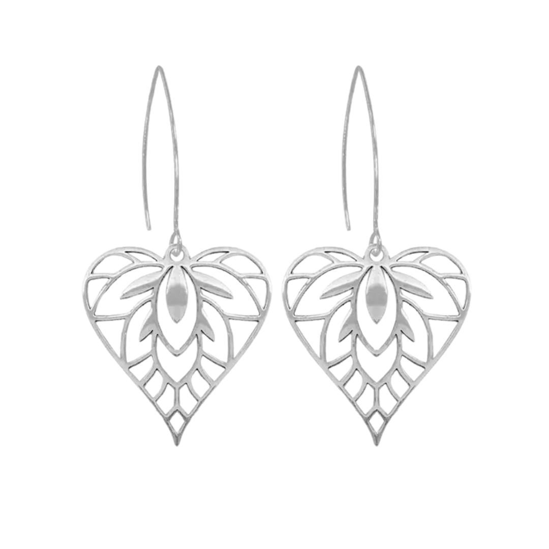 Forest Heart Earrings