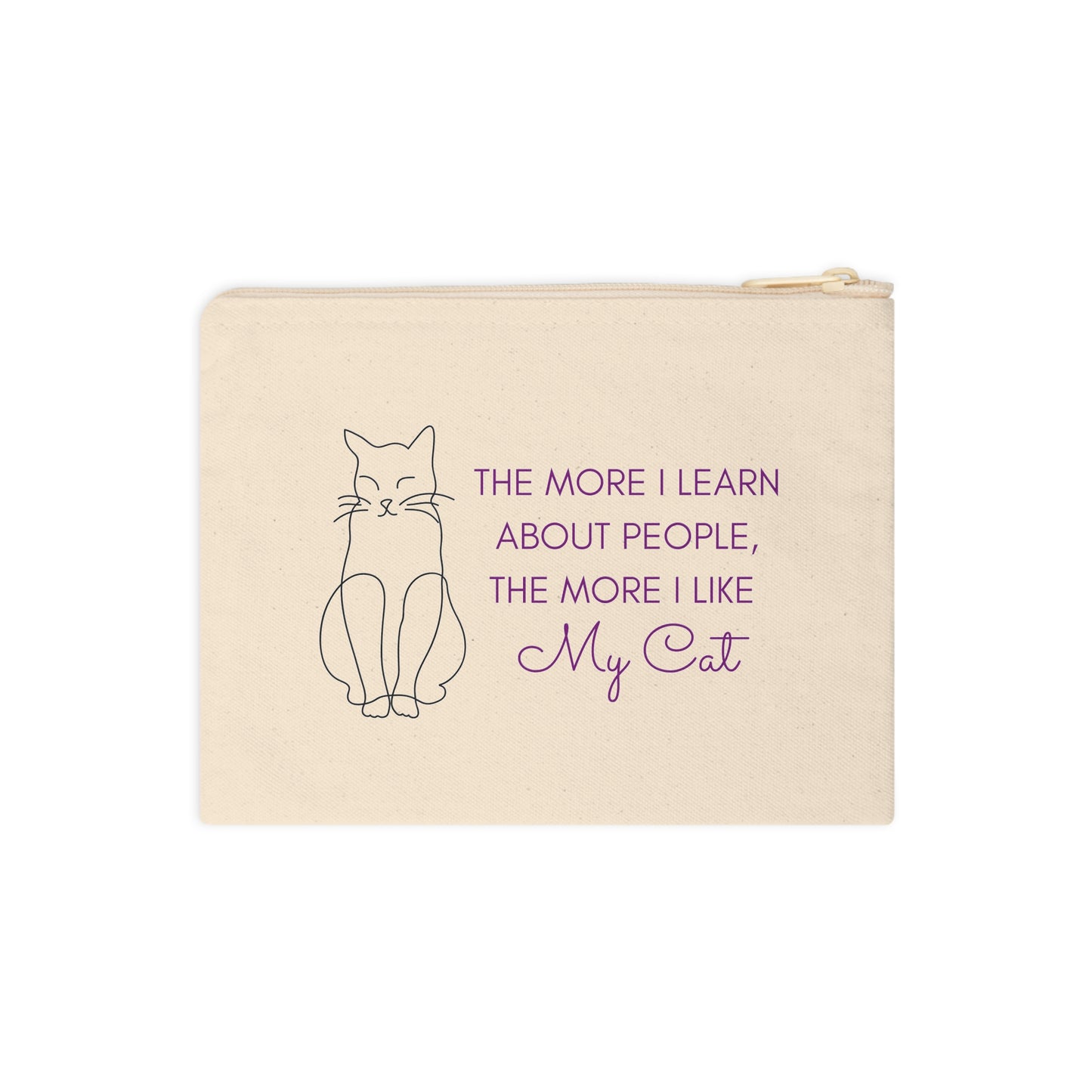 Zipper Pouch-Like My Cat