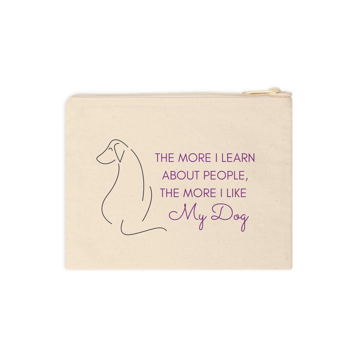 Zipper Pouch-Like My Dog