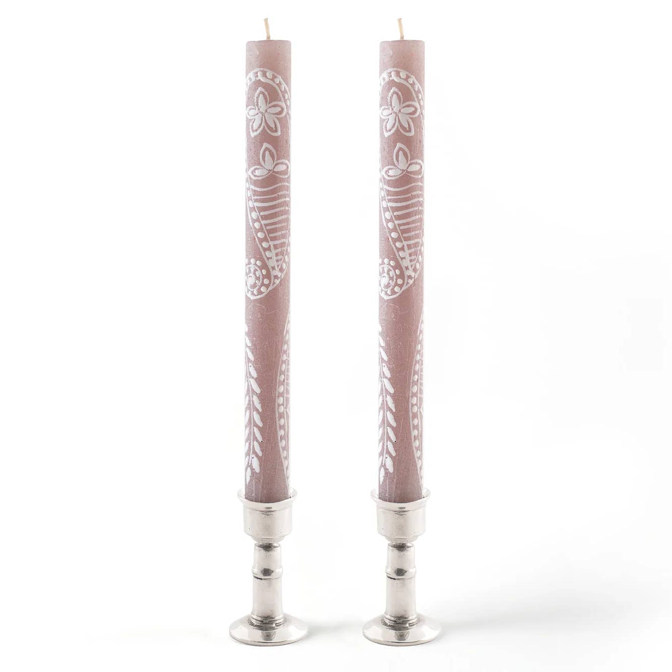 Taper Candles-Henna Brown