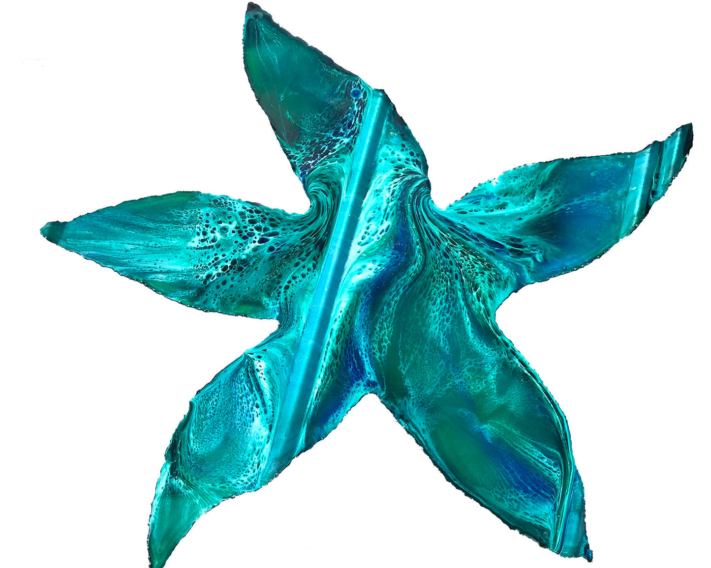 Starfish Tin Roof Wall Art