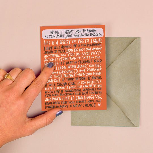Card-Make Your Way