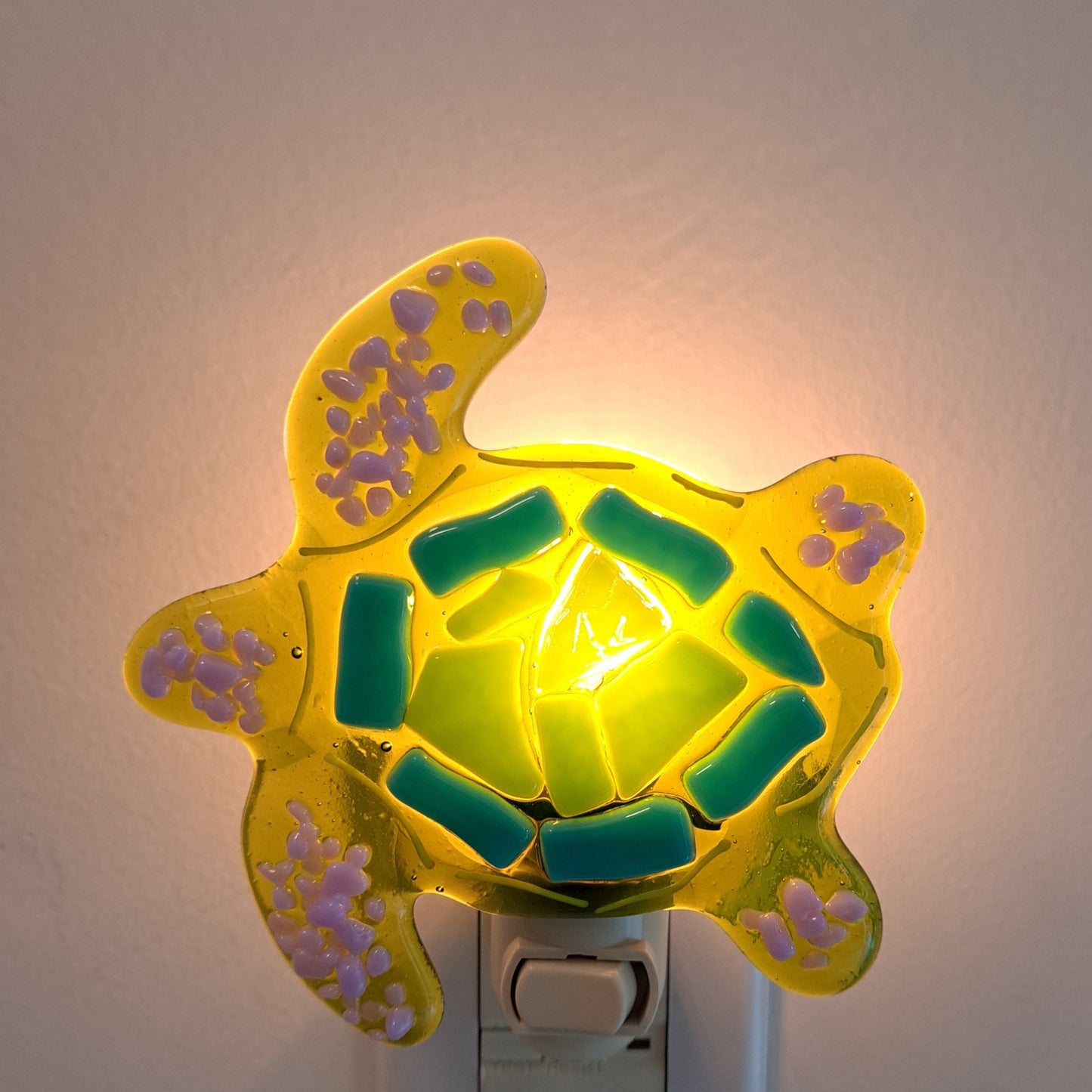 Glass Nightlight-Sea Turtle