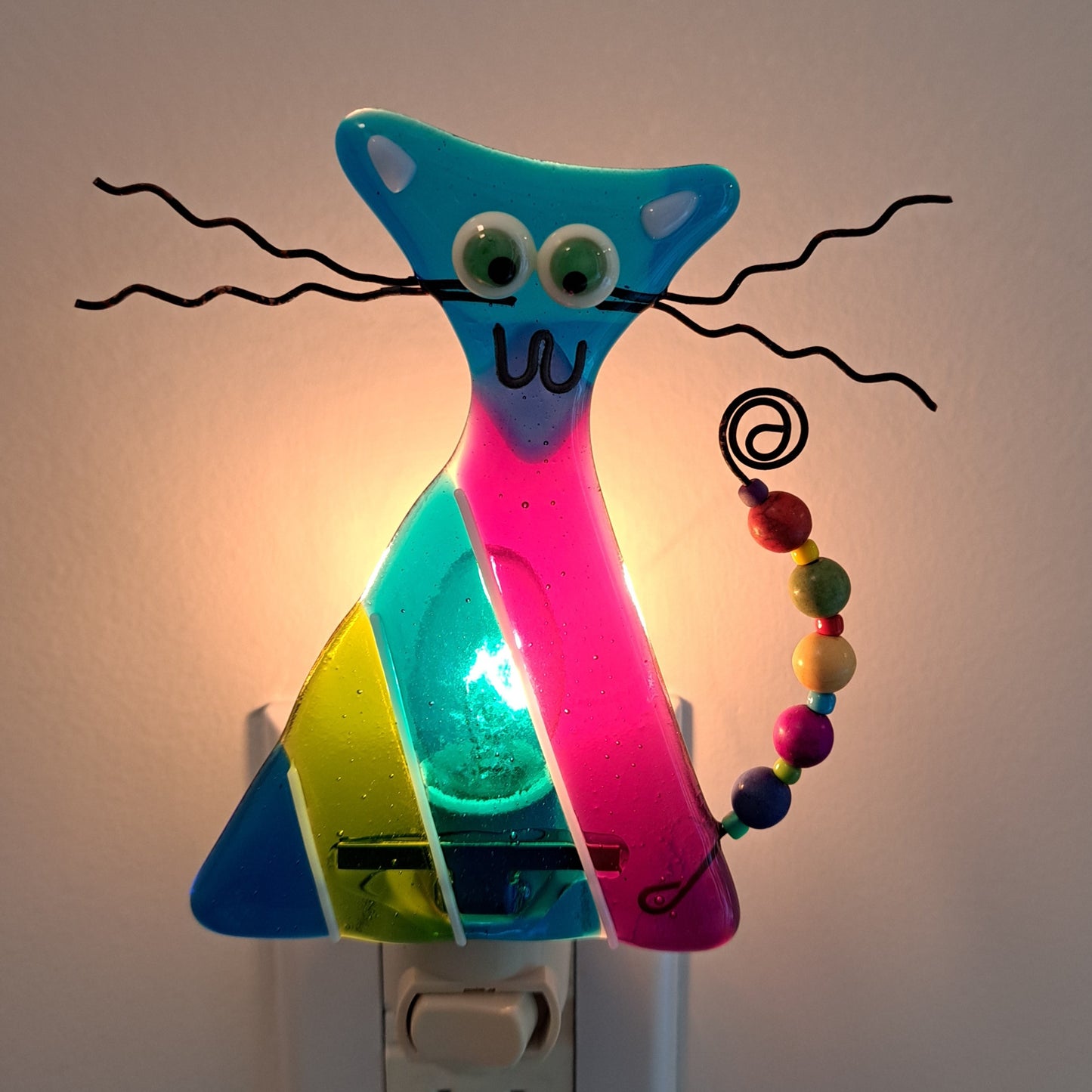 Glass Nightlight-Cat