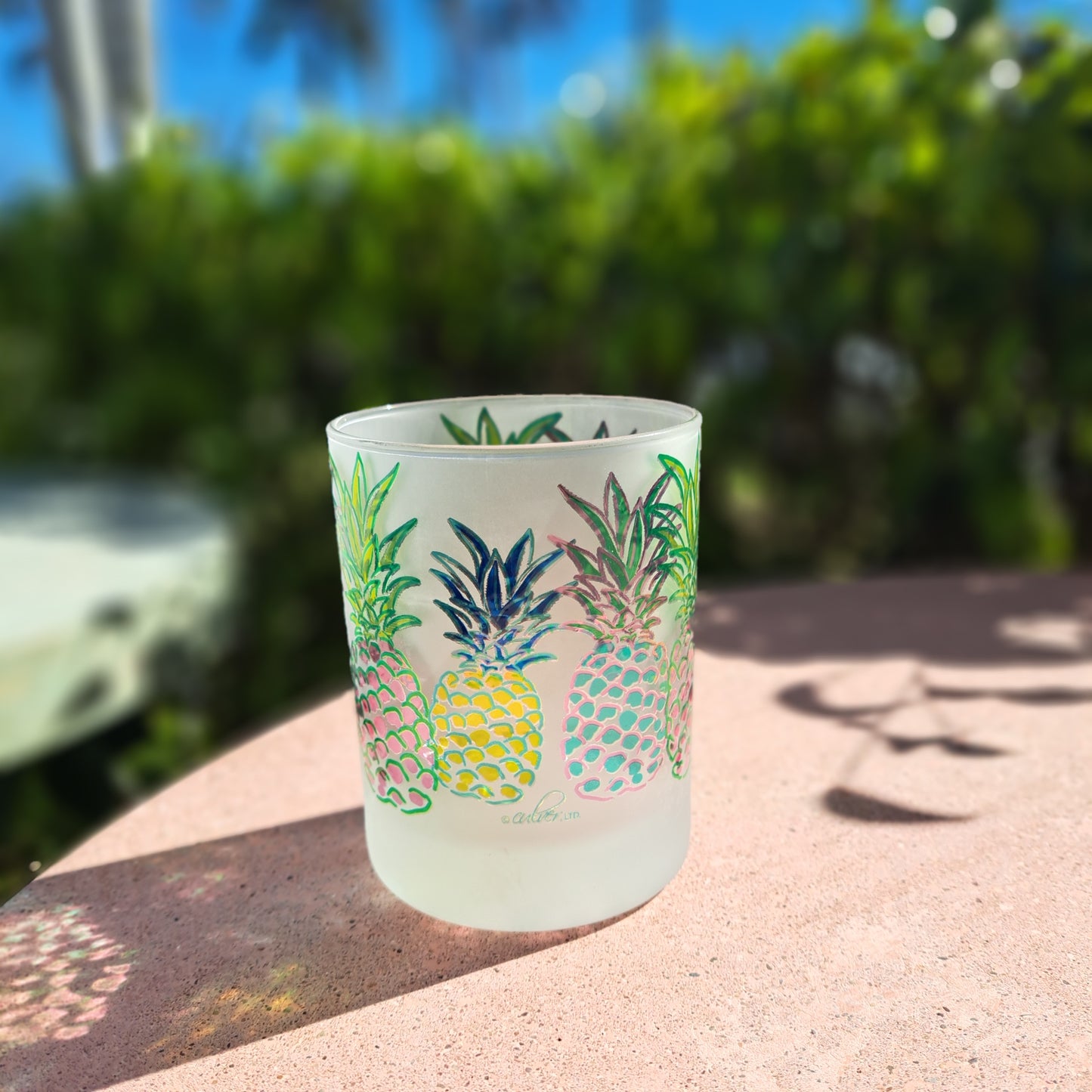 Pineapple Frost DOF Glass