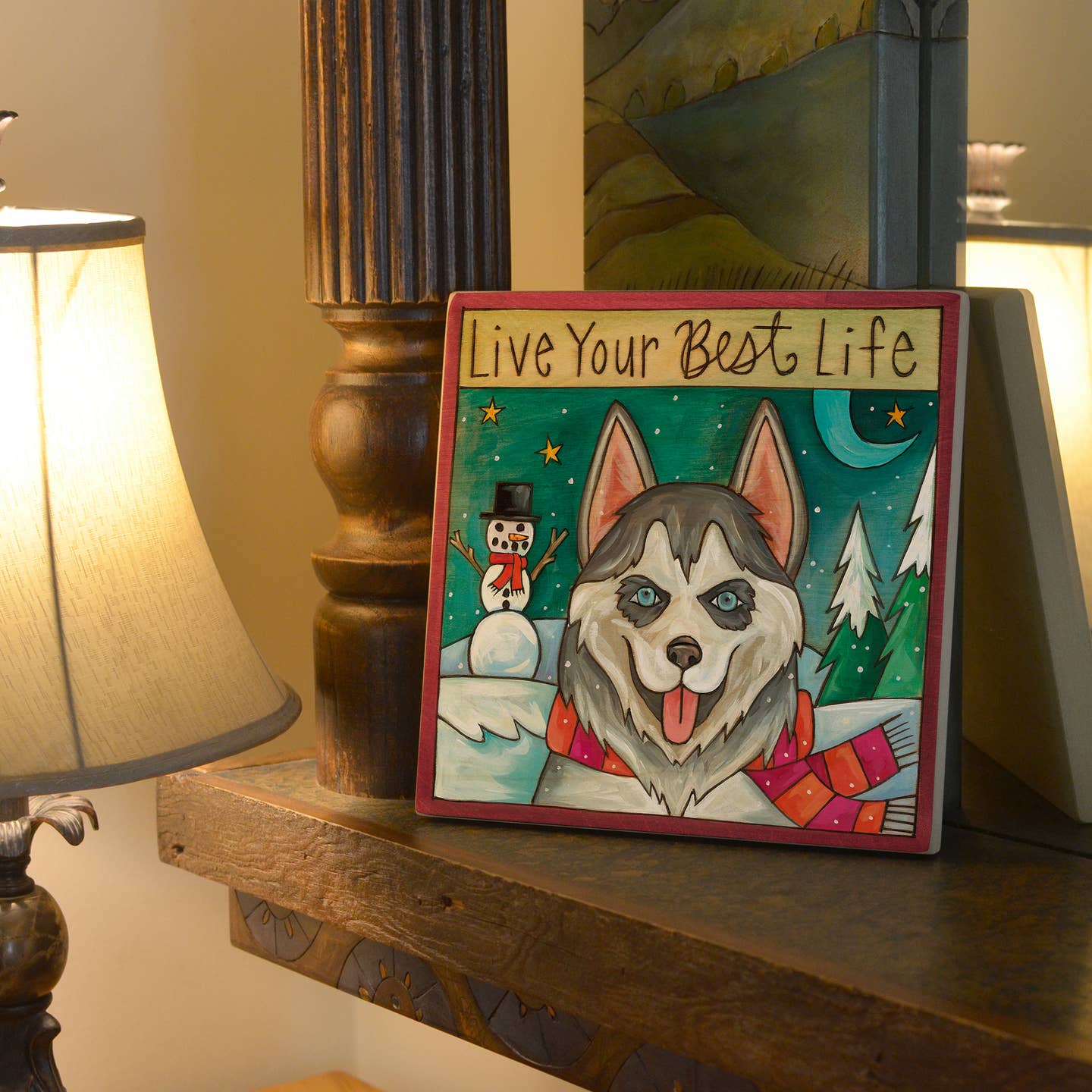 Ace Plaque-Husky