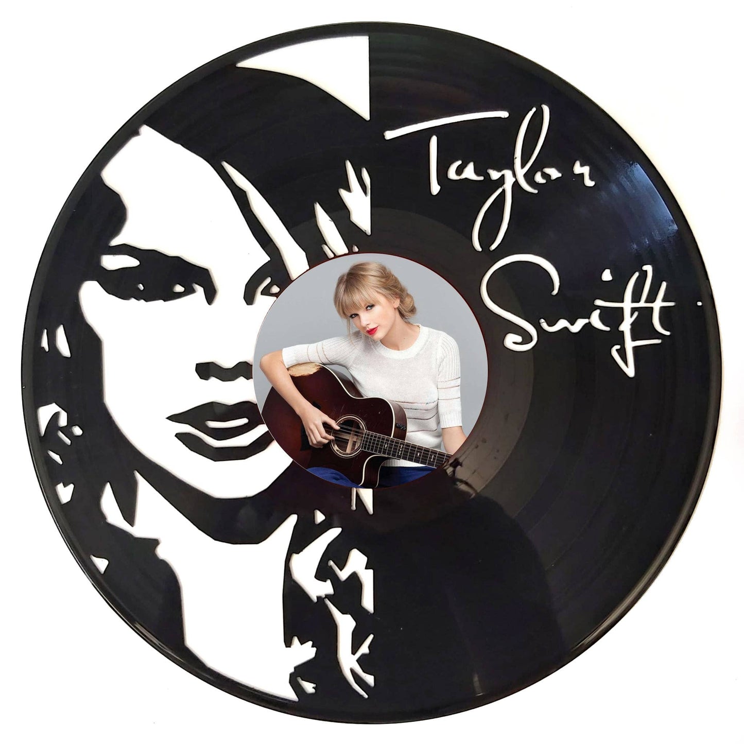 Vinyl Record Art with Sticker-Taylor Swift