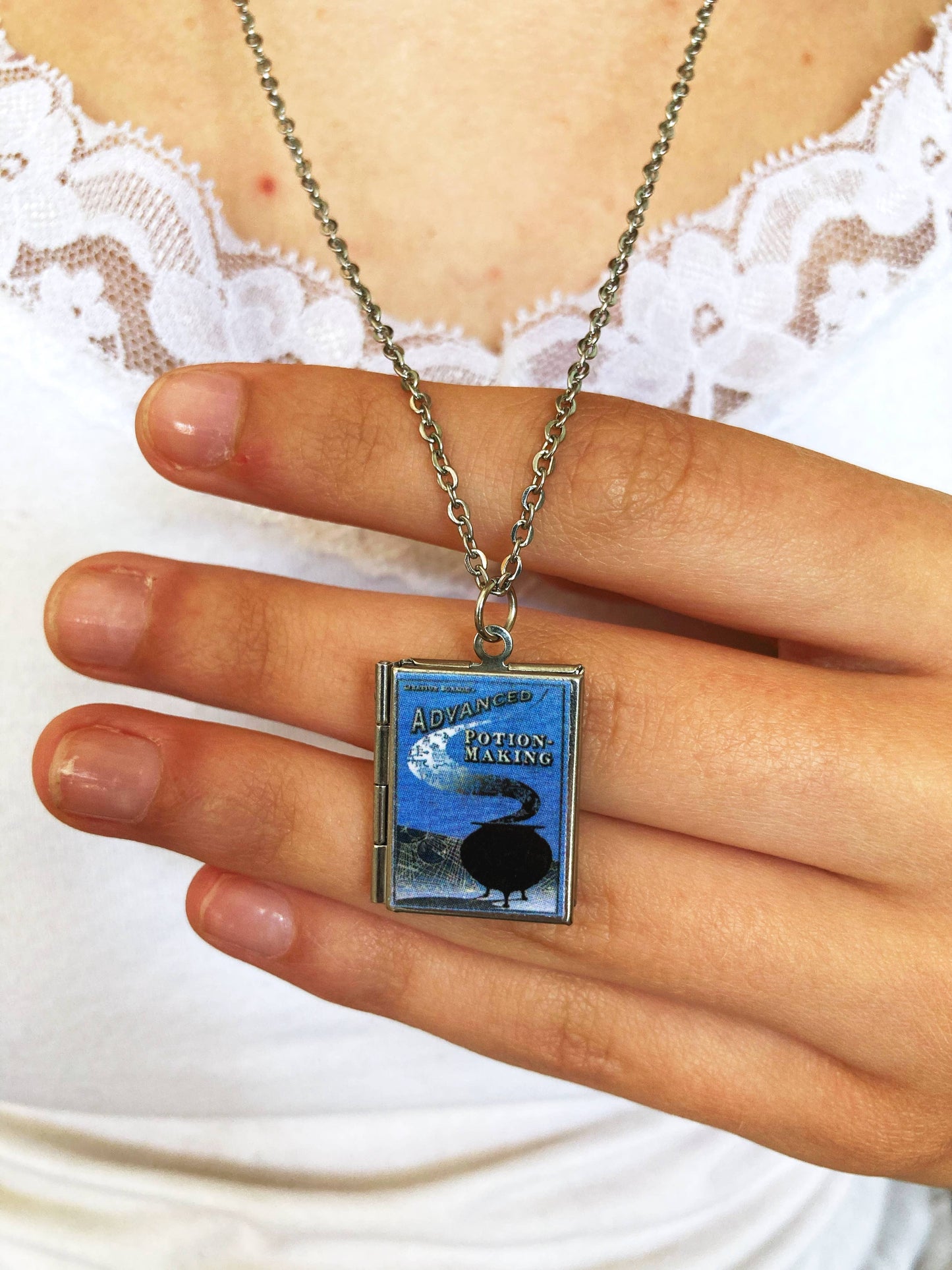 Book Locket-HP Advanced Potion Making