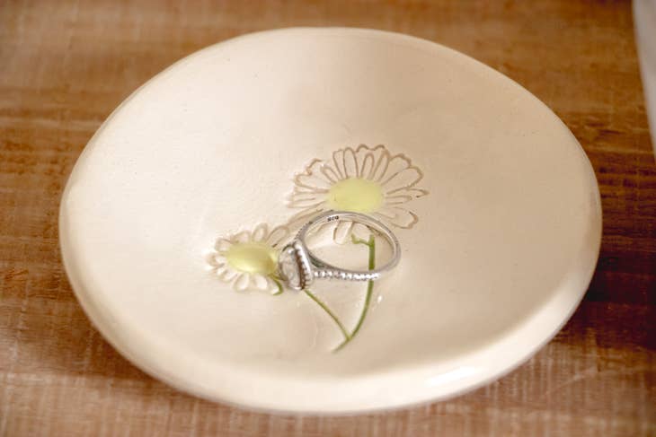 Birthflower Ring Dish