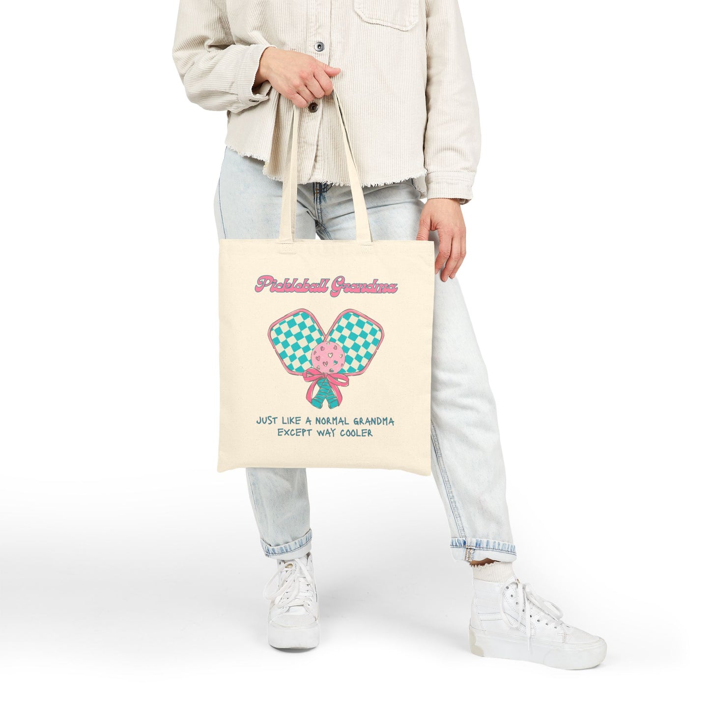 Tote Bag-Pickleball Grandma