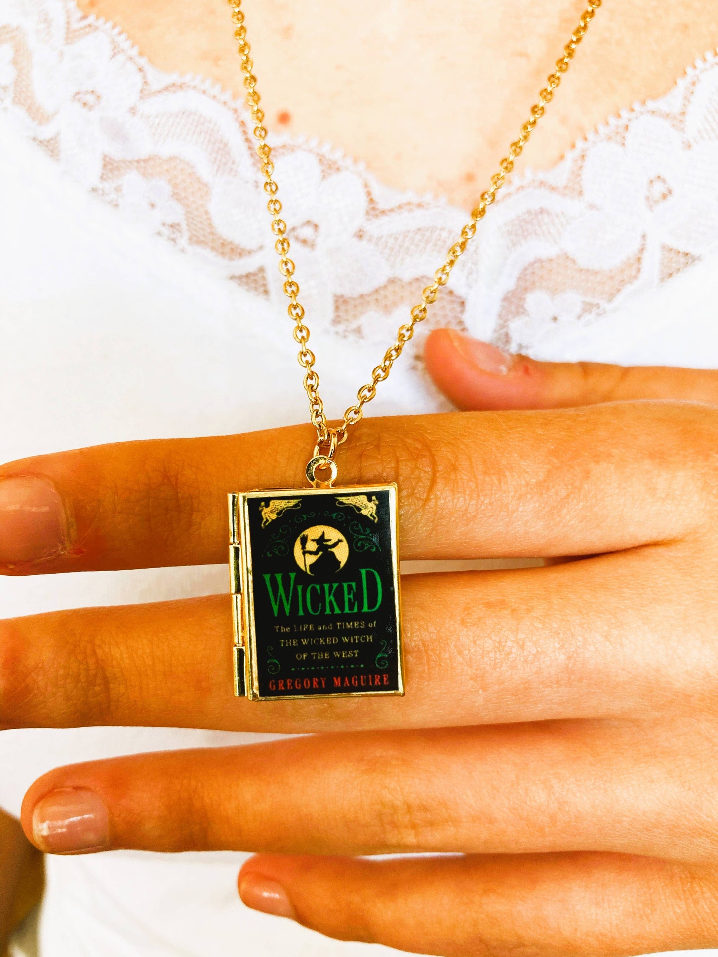 Book Locket-Wicked