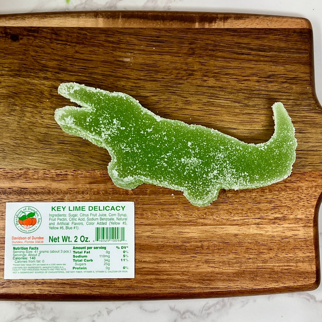 Alligator Delicacy Citrus Candy