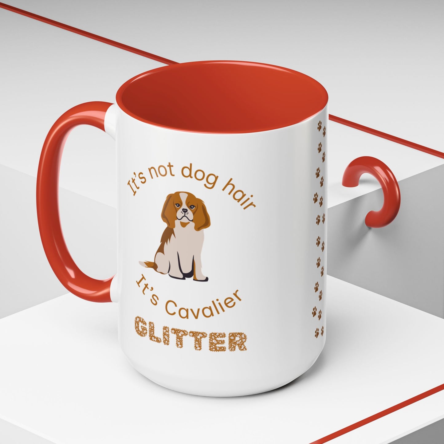 Cavalier Glitter Mug