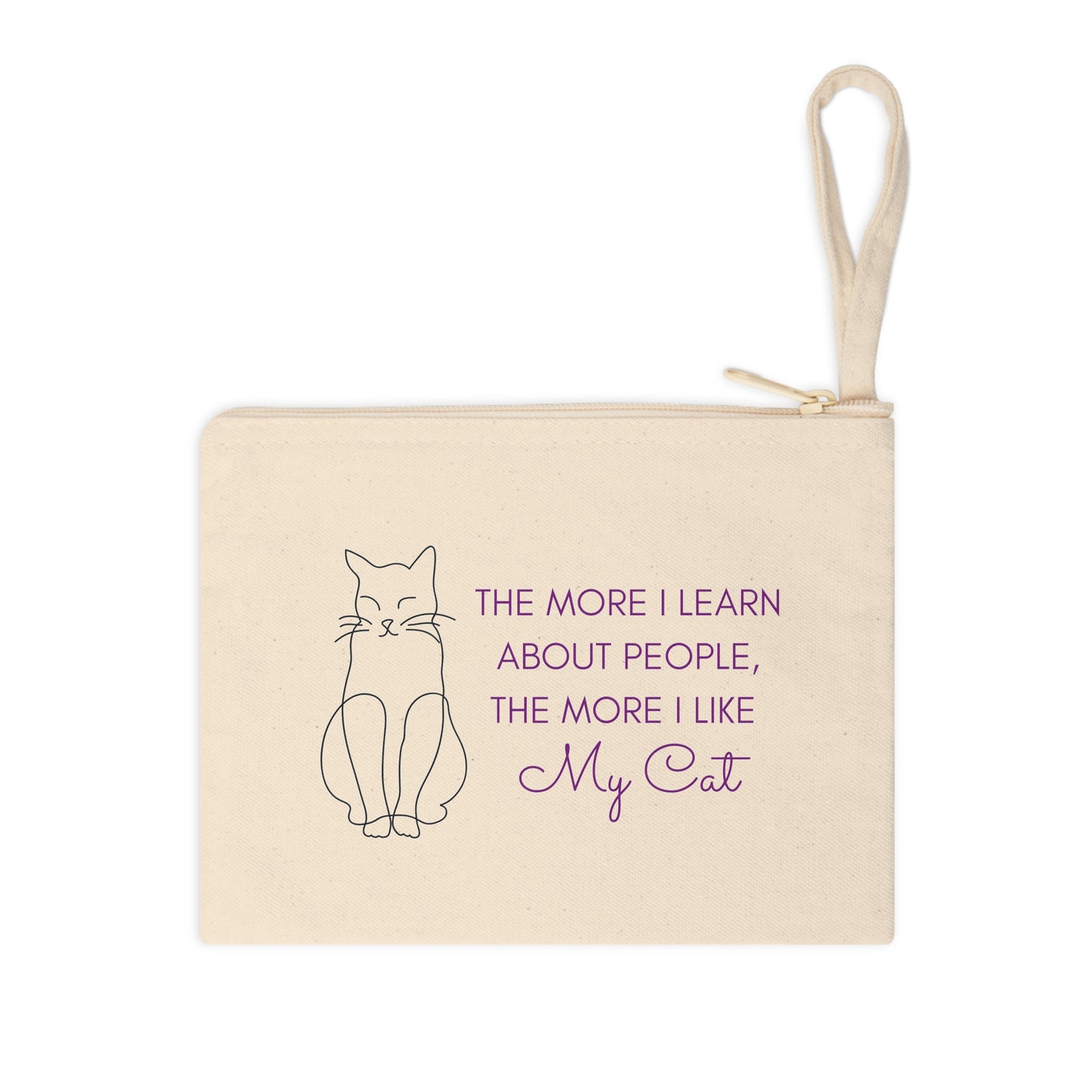 Zipper Pouch-Like My Cat