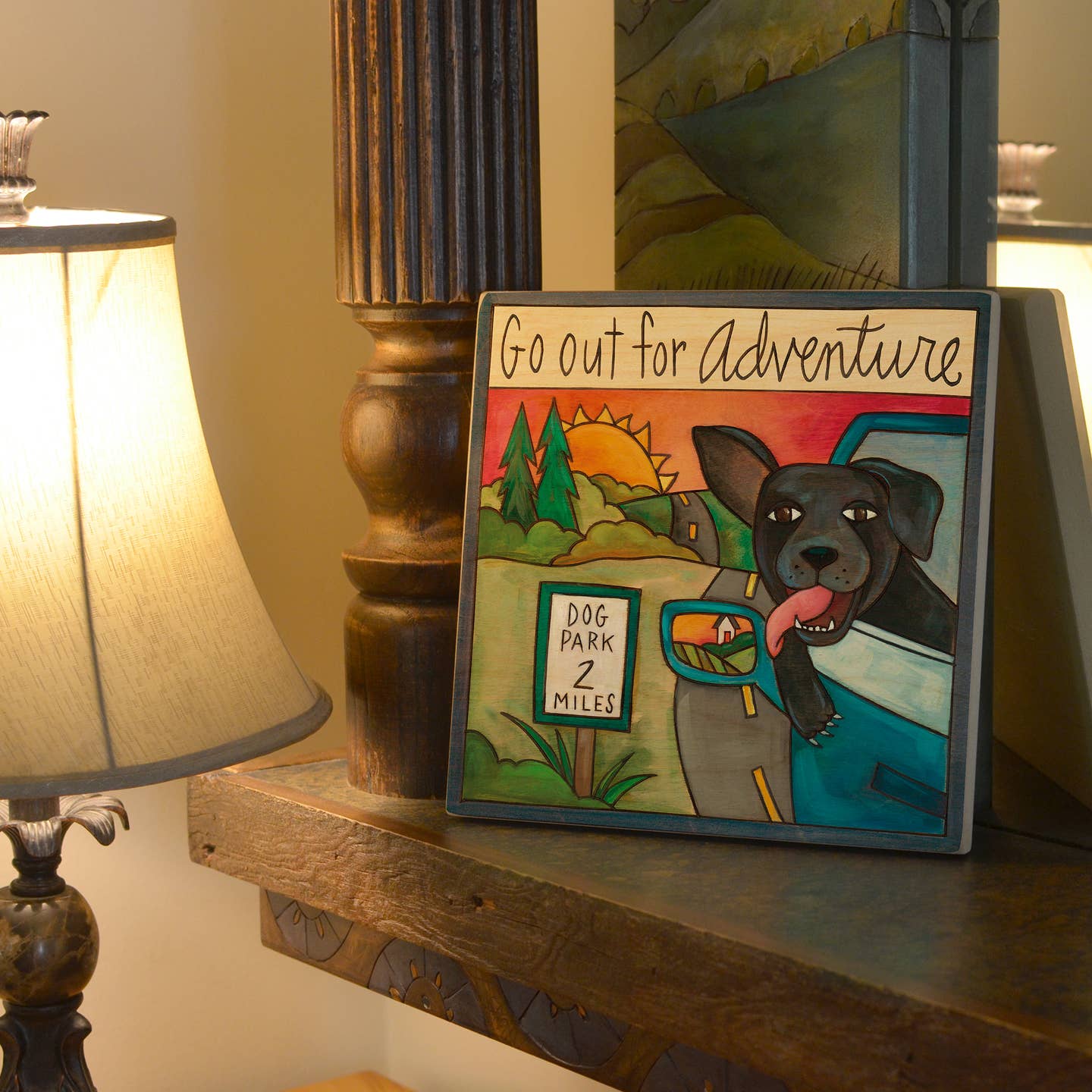 Dany Plaque-Black Lab