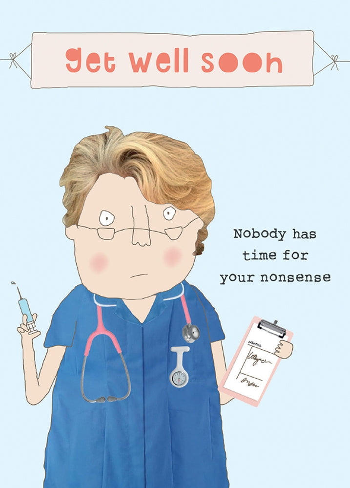 Card-Nonsense Get Well