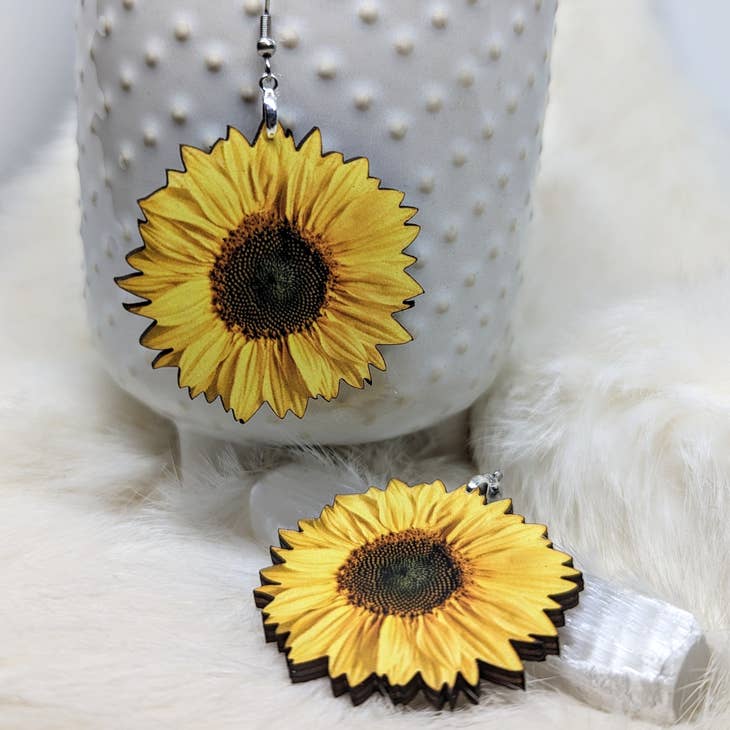 Sunflower Earrings