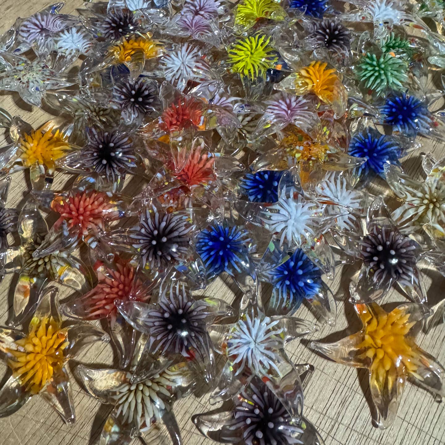 Tiny Glass Starfish