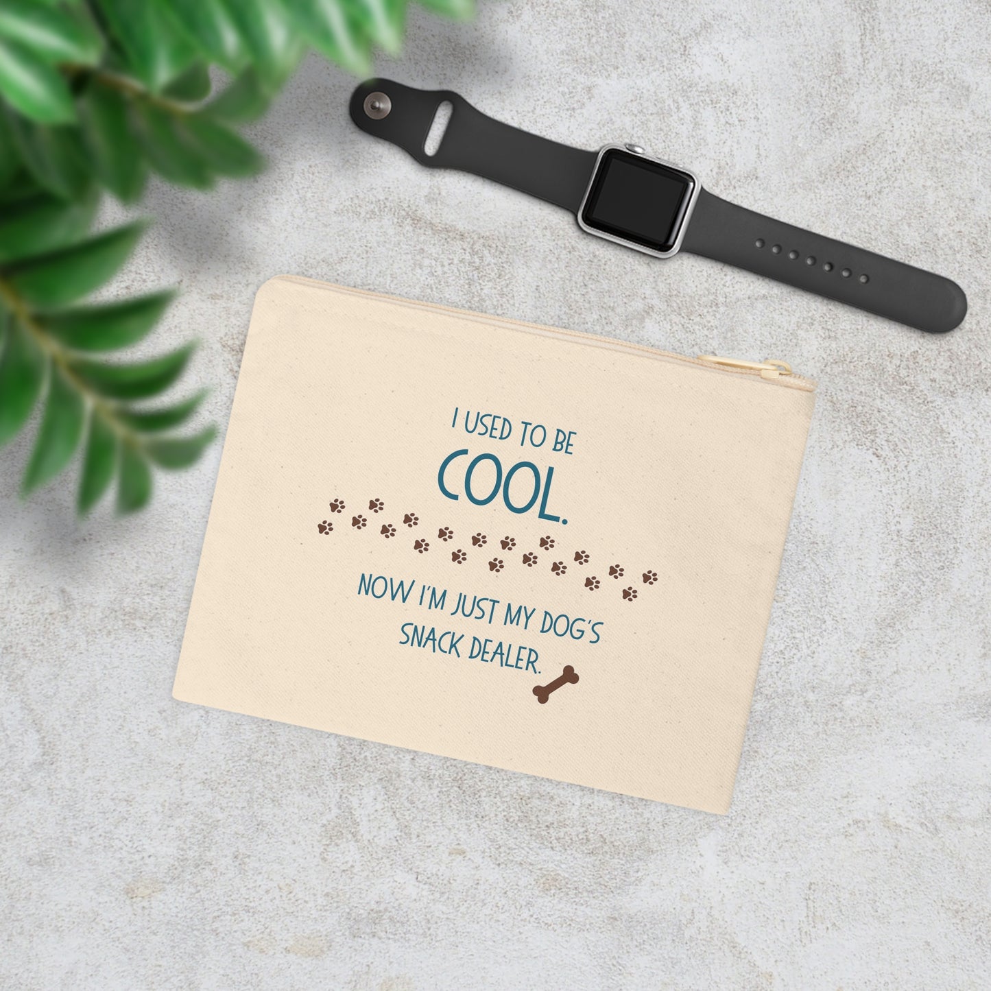 Zipper Pouch-Dog's Snack Dealer