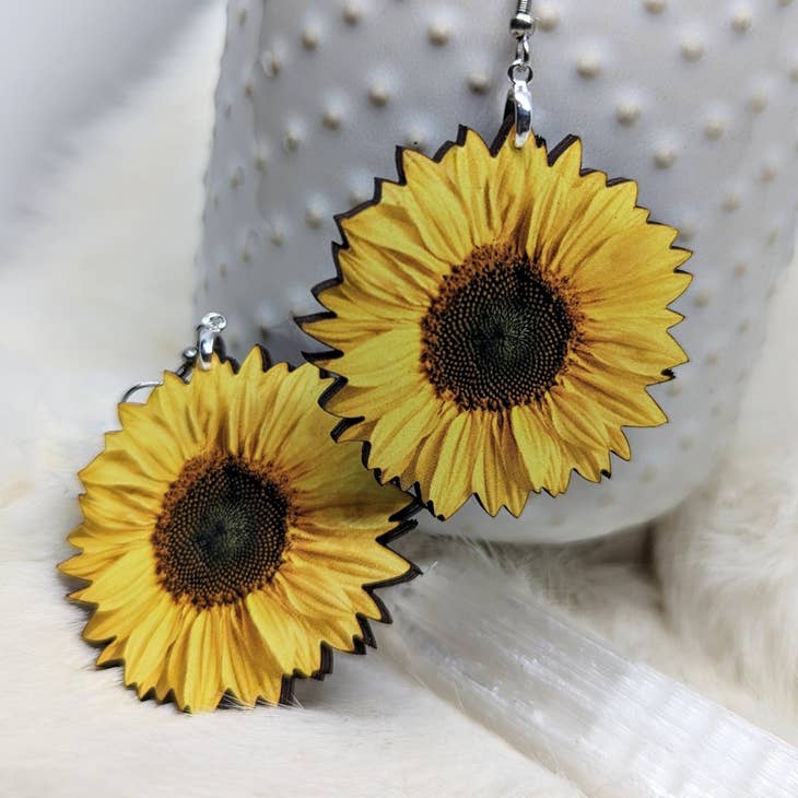 Sunflower Earrings