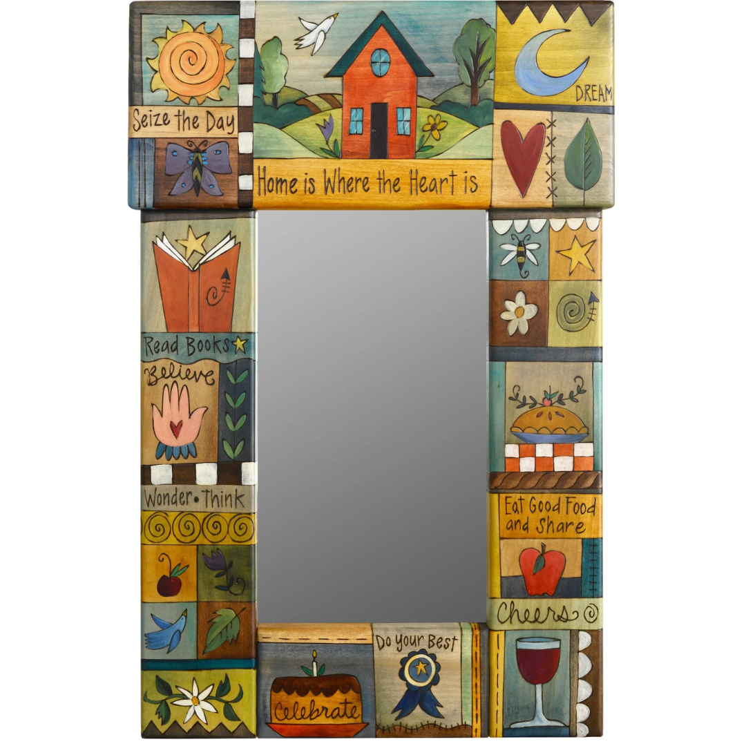 Small Mirror-Home is Where the Heart Is
