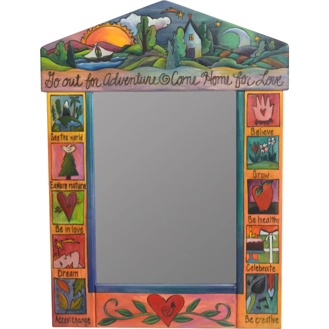 Medium Mirror-Adventure & Love