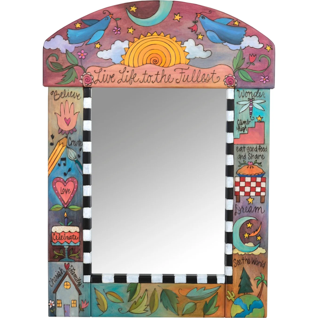 Medium Mirror-Live Life to the Fullest