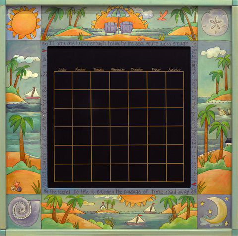 Perpetual Calendar, Large-Live By The Sea