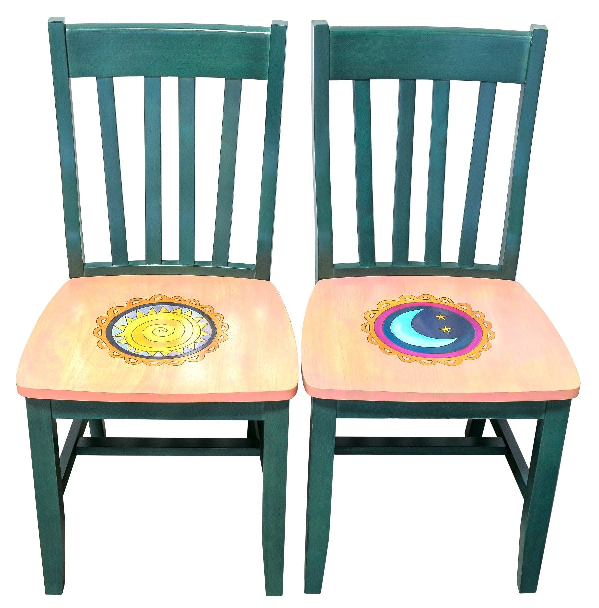 Dining Table-60" Rectangle-Folk Art