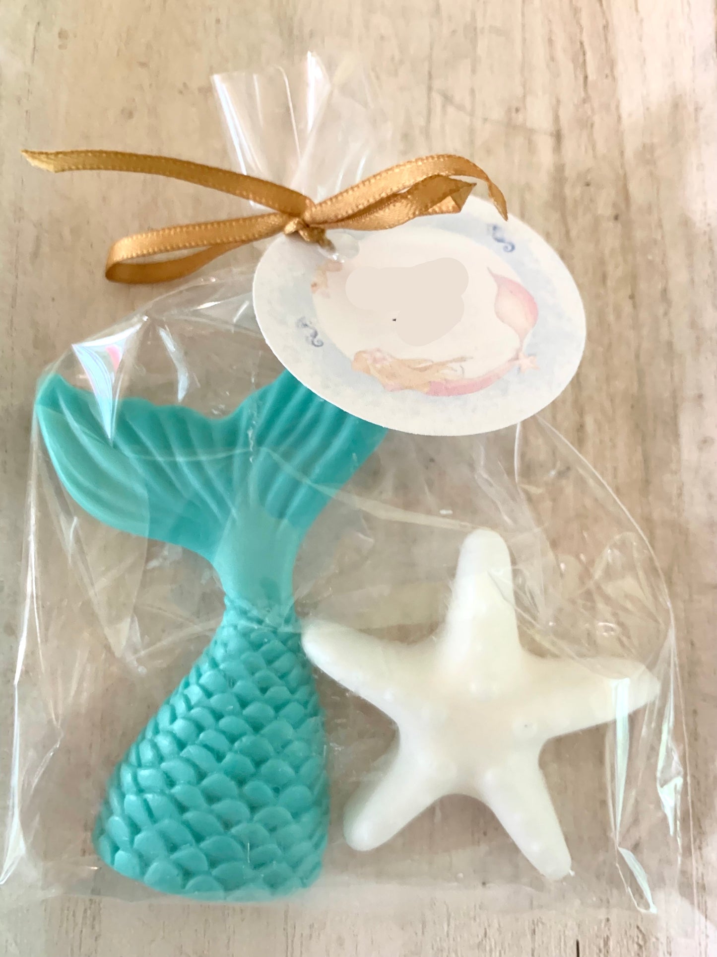 Mermaid Tail & Starfish Soap
