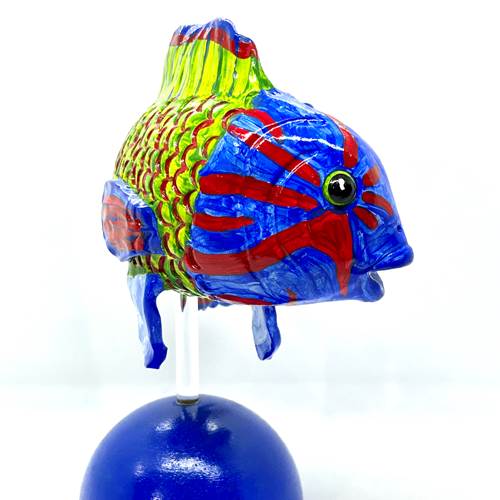 Fish Sculpture-Crescent Wrasse