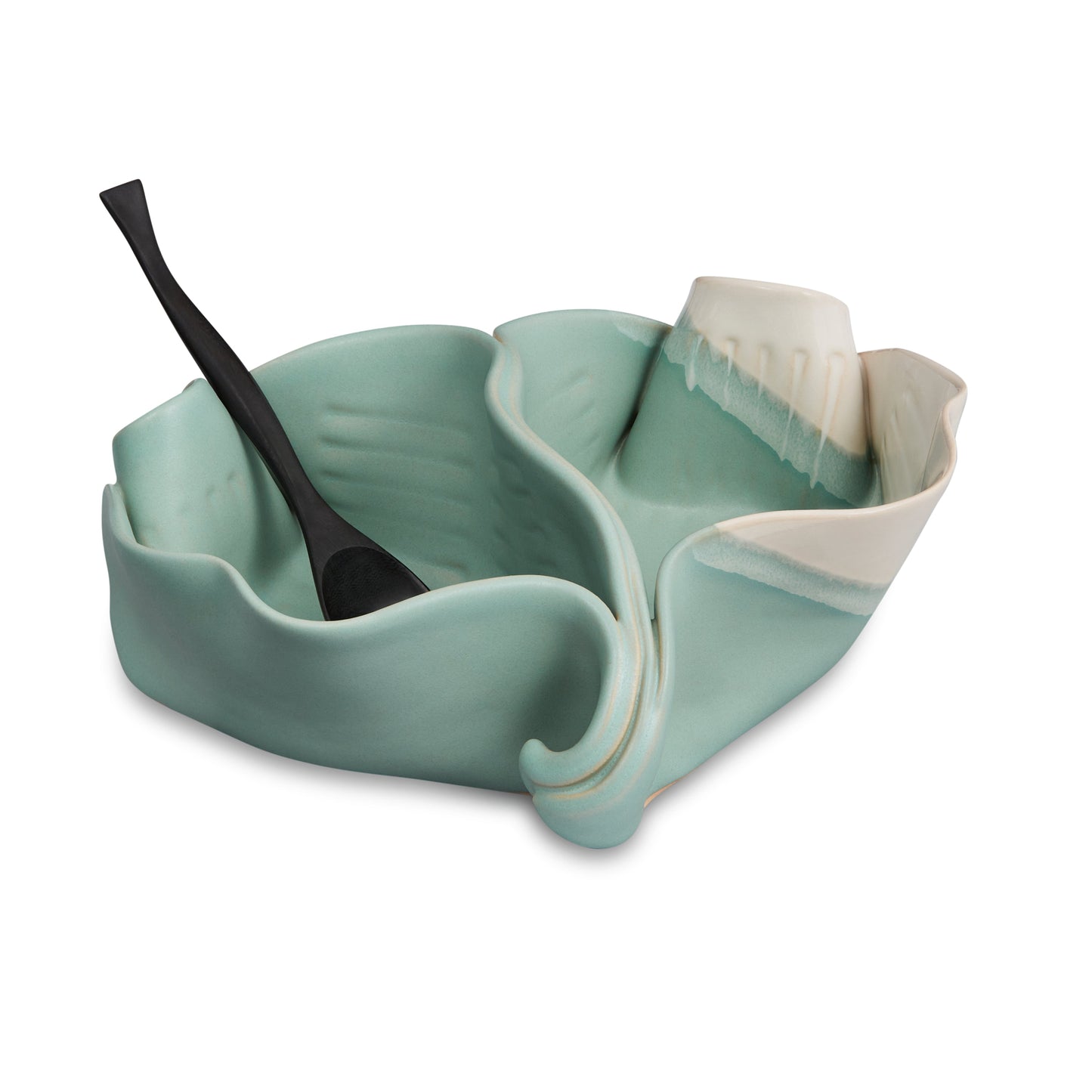 Pistachio Dish-Double Bowl