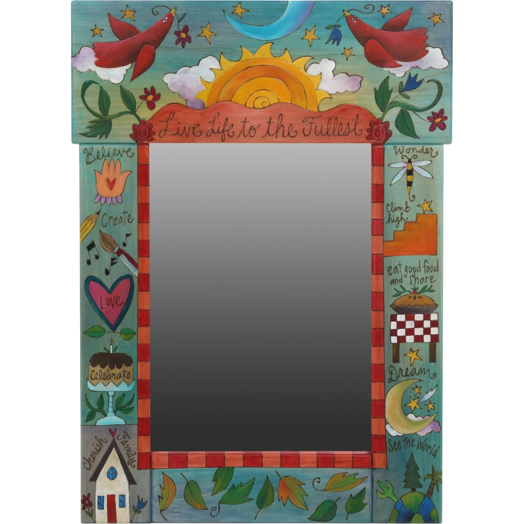 Medium Mirror-Live Life