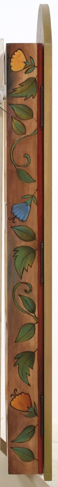 Jewelry Cabinet & Mirror-Birds