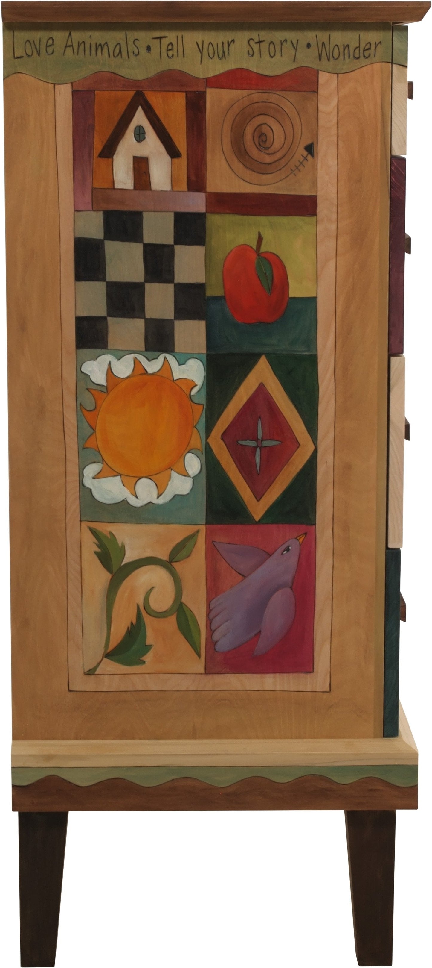 Tall Dresser-Elegant Blocks