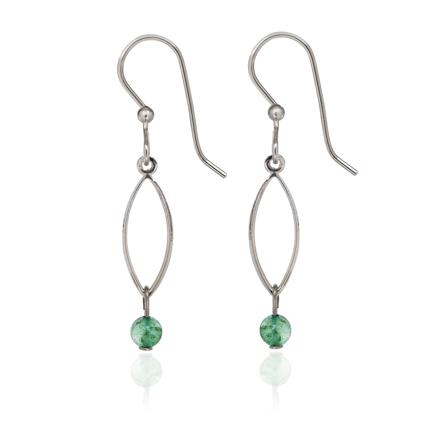 Open Marquise Earrings