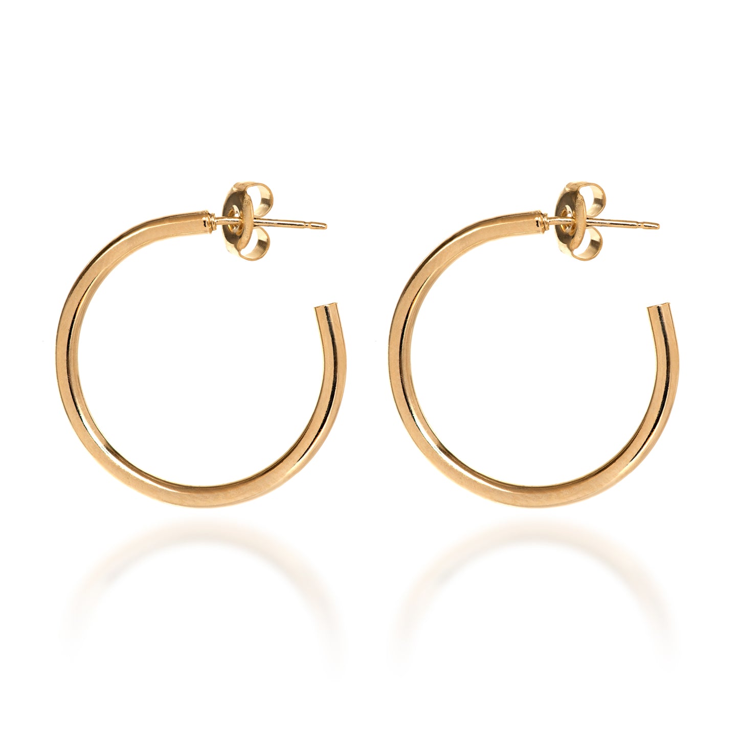 Medium Tube Hoop Earrings