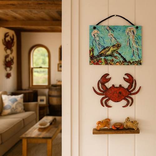 Ocean Ballet Tile (Turtle)