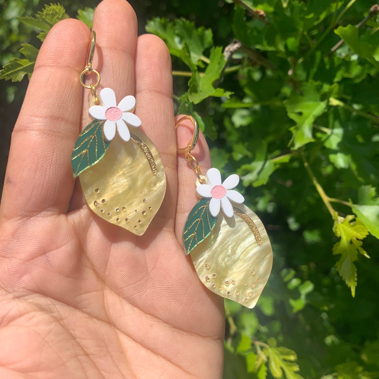 Lemon Earrings