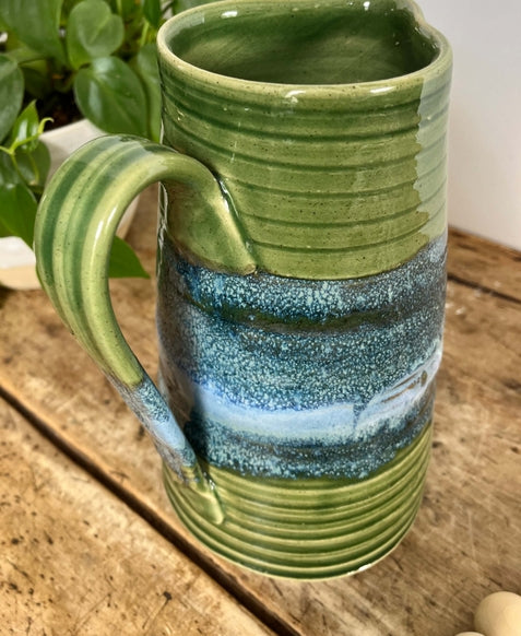 Tall Pitcher-Green