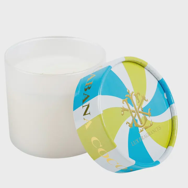 2 Wick Candle-Coconut Cabana