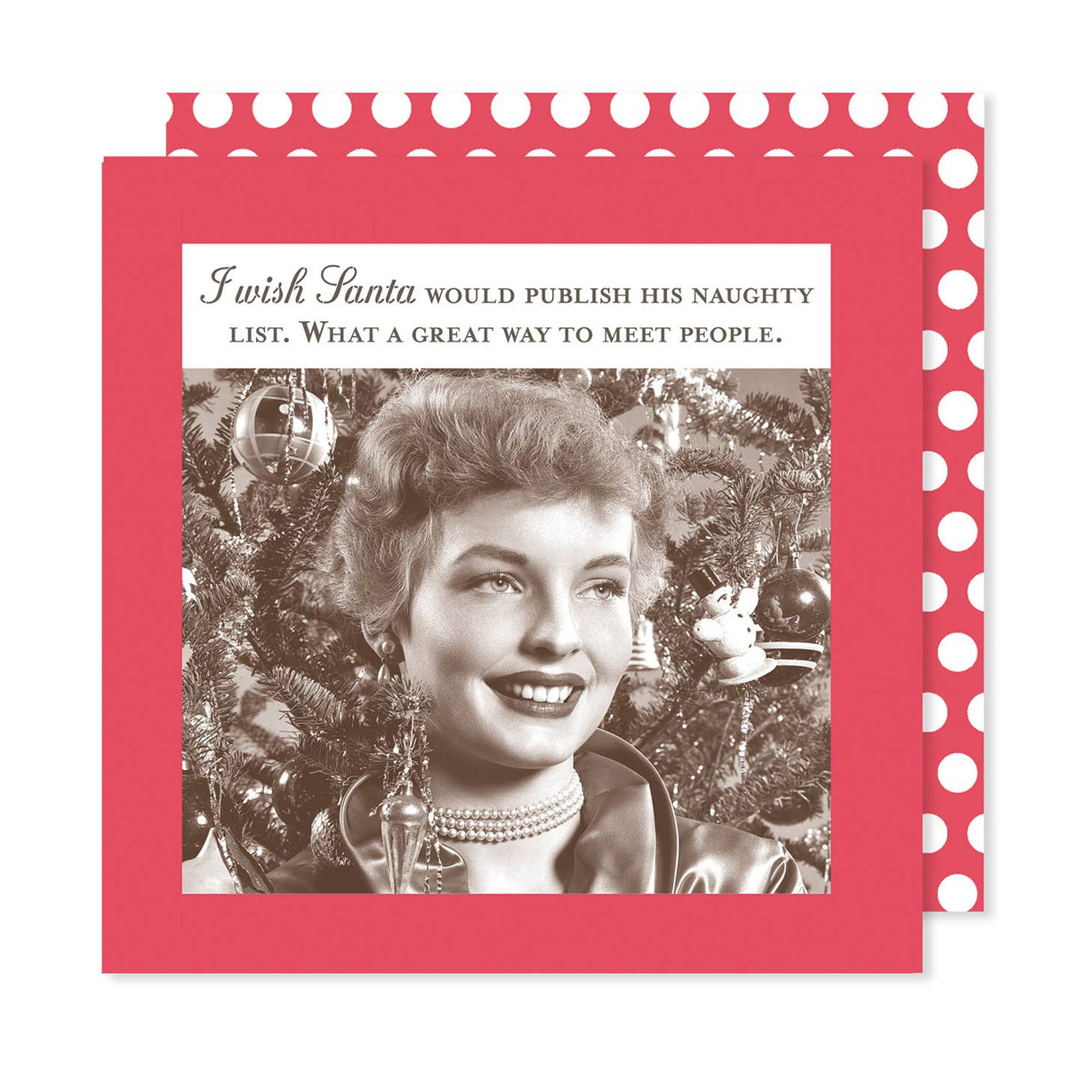 Naughty List Napkins
