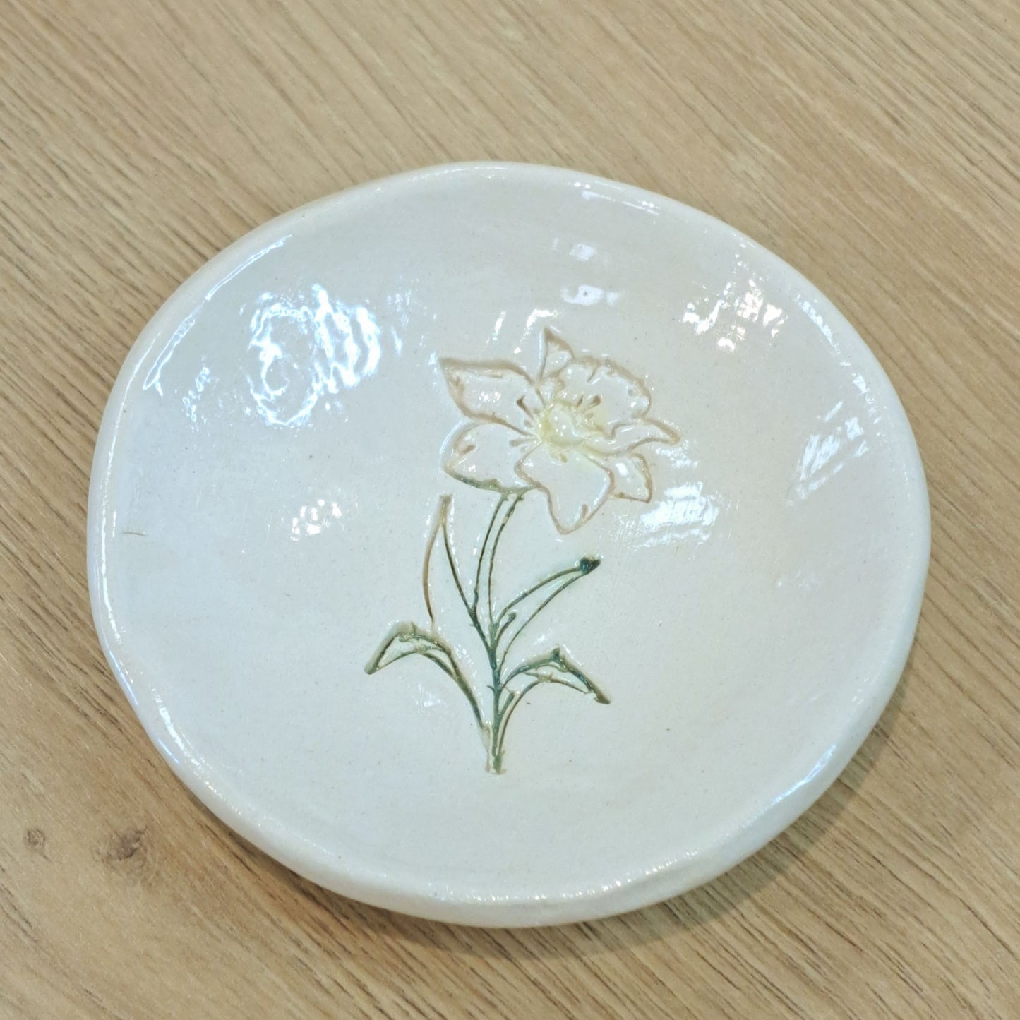 Birthflower Ring Dish