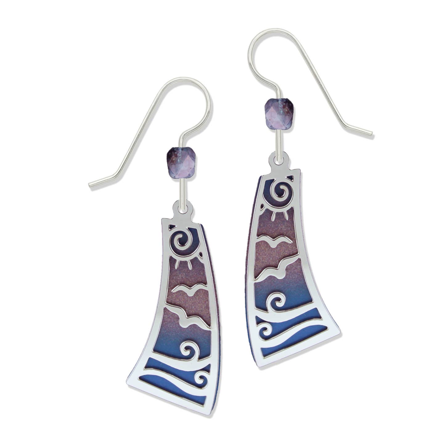 Sunset Ocean Earrings