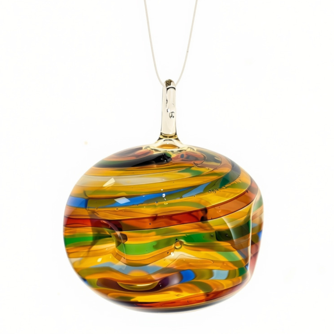 Glass Ornament-Dimpled
