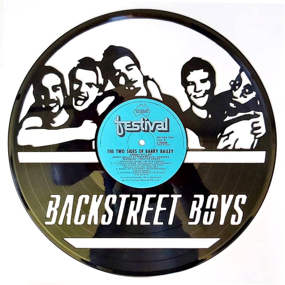 Vinyl Record Art-Backstreet Boys