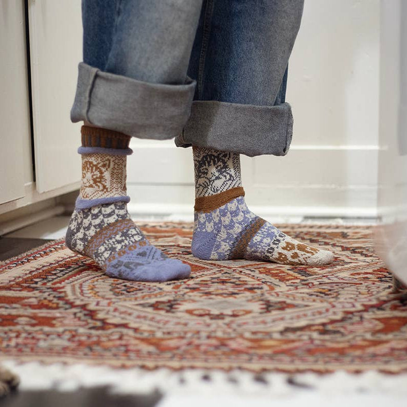 Mismatched Crew Socks-Cat Rescue