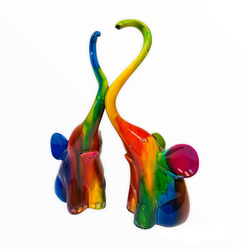 Elephant Love-Rainbow